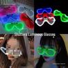 Kids' Glow Louver Light-Up Glasses - Perfect for Music Festivals, Bars, and Parties!