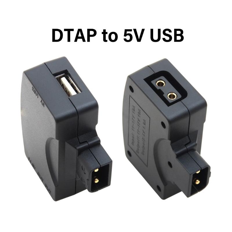 Adattatori Convertitori di Ricarica USB 5V Universali da DTAP per Dispositivi Multipli Alimentazione Esterna