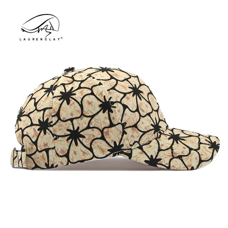 Hat men and women spring and summer thin breathable cap retro hardtop baseball cap printing tide