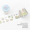 Xin's Liebhaber Stanz-Papierband: Niedliche Tierillustrationen Journal Aufkleber