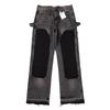 EastRogue High Street Washed Faded Distressed Baggy Jeans Straight Baggy Retro Casual Denim Trousers Vintage Loose Denim Pants