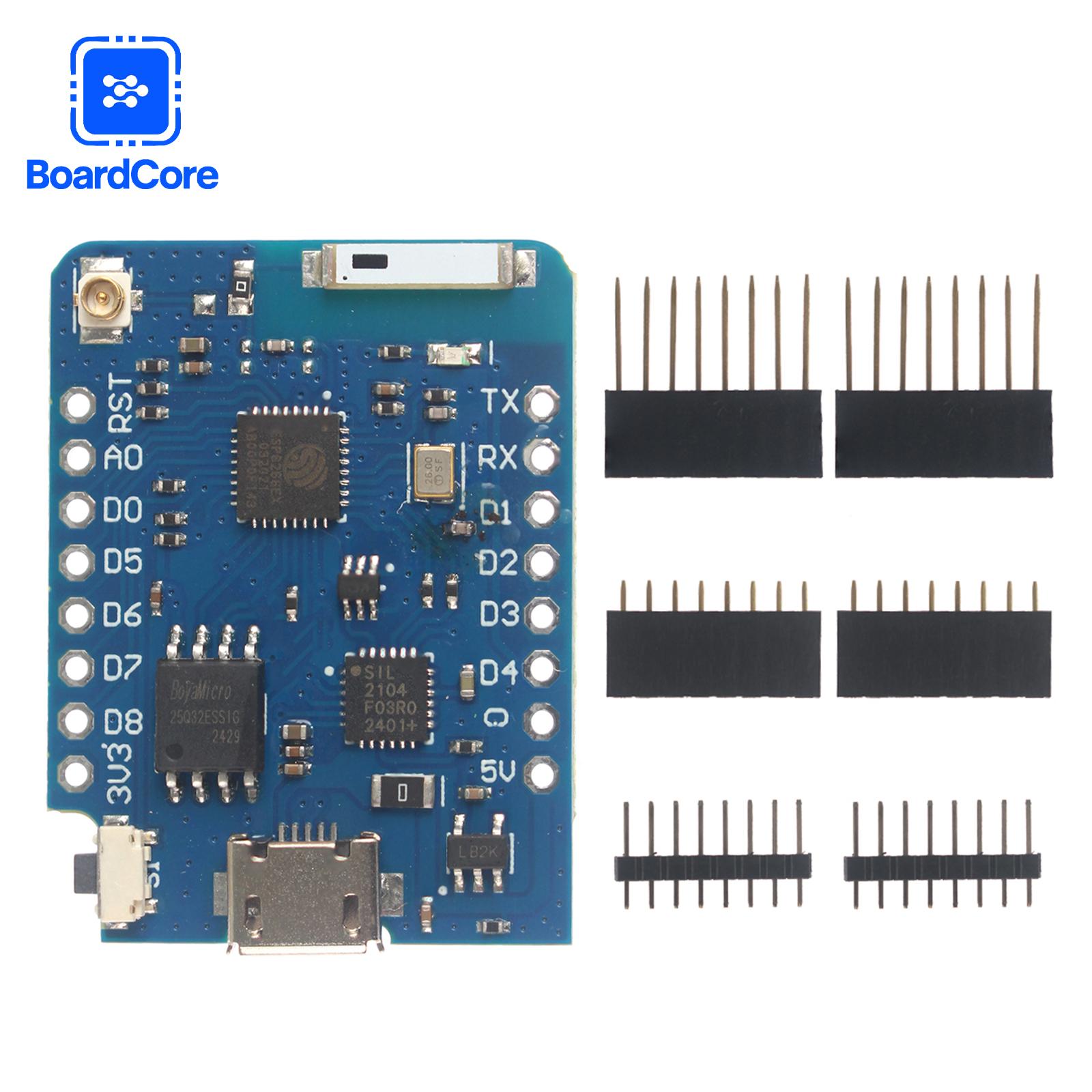 

D1 Mini Pro ESP8266 NodeMcu 4MB Байт Lua WIFI Плата розробки Інтернету речей на базі ESP8266 для Arduino