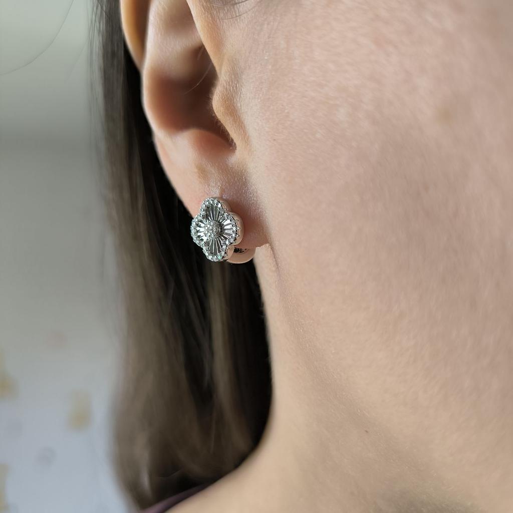 Silberohrringe mit Zirkonia (2182726)