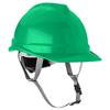Industrial Helmet with Chinstrap, Green