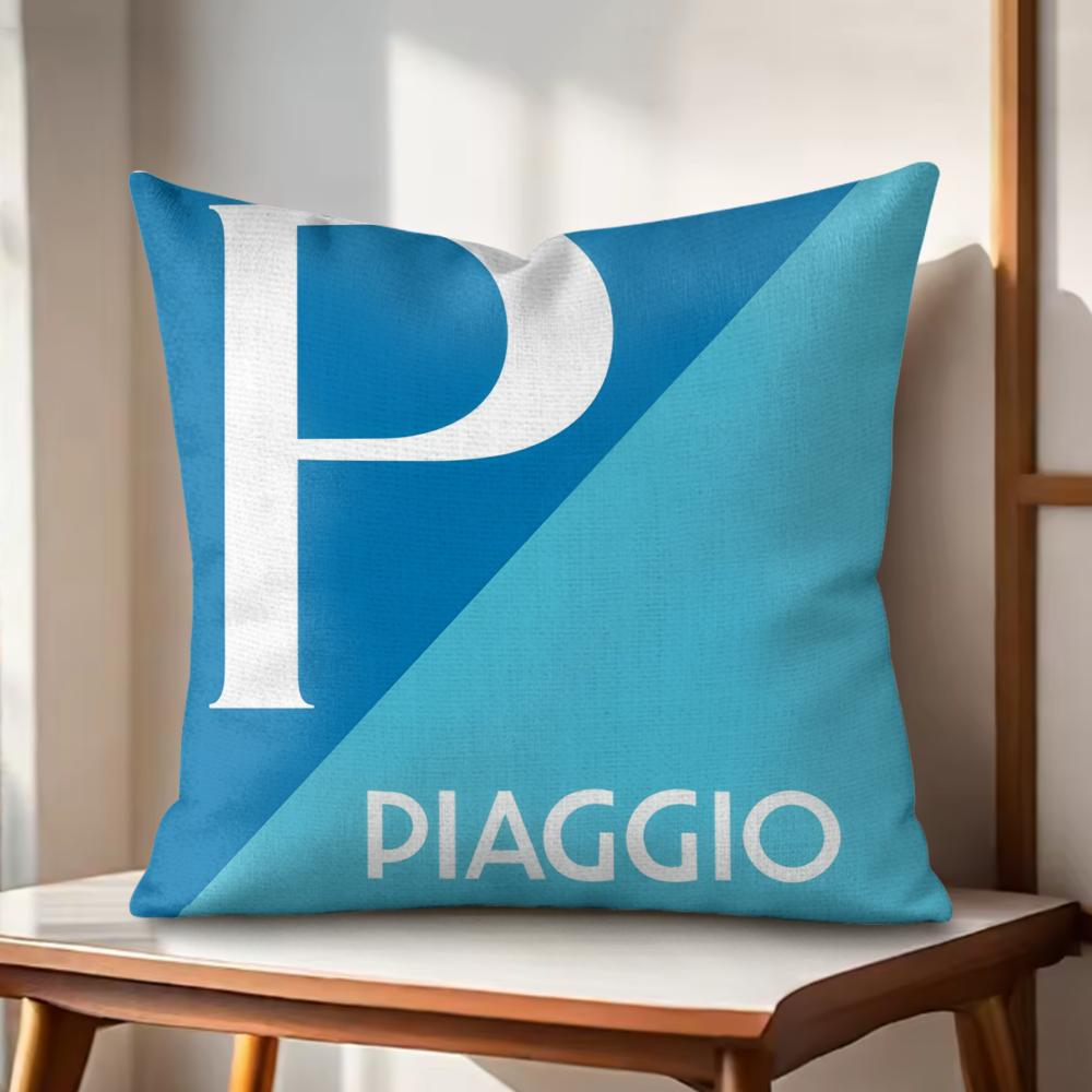 Classic PPiaggio Cushion Cover Natural Linen Organic Fabric DoubleSided Printing Couch Pillow Covers Home Decor