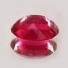 Natural 17 Ct Red Ruby Oval Cut Loose Faceted  Certified Gemstone