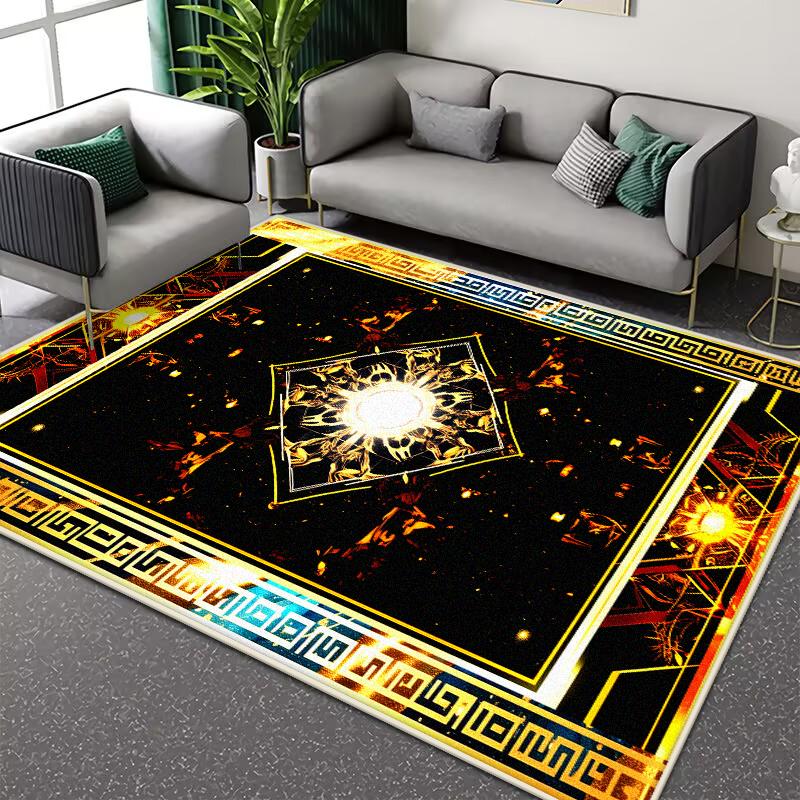 Light Luxury Large Living Room Carpet Easy Cleaning Decoration Home Modern Rugs for Bedroom Non-slip Area Rug Coffee Tables Mat