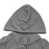 IHUASU Pure Colour Slim Fashion Bodysuit Autumn and Winter Hooded Pit Stripe Bodysuit