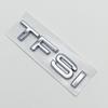 3D Chrome Glossy Black ABS TDI TFSI Car Rear Emblem Sticker for S A1 A3 A4 A5 A6 A6L A7 A8 S3 S6 Q3 Q5 Q7 TT S RS