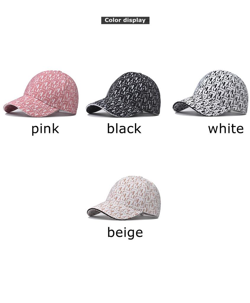Fashionable Bird Cap Pattern Lletter Baseball Cap Breathable Summer