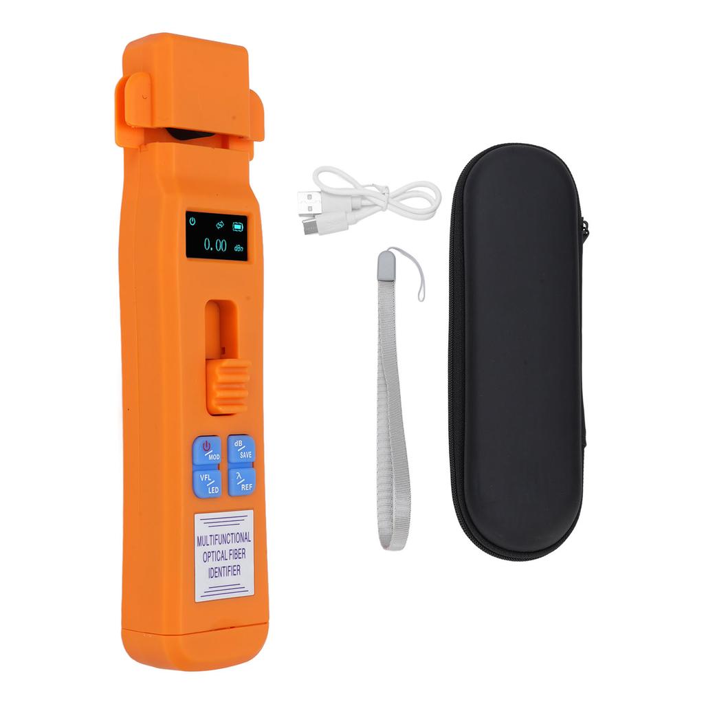 Optical Fiber Identifier 800 To 1700nm Built In VFL 10 To 30km  70 To +10dbm Fiber Optic Traffic Identifier with LED