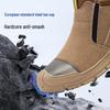 Blue Gull Men's Steel Toe Safety Shoes: Wear-Resistant, Non-Slip, Anti-Smash, Anti-Puncture, Fireproof, Spark Proof Welding Shoes