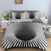 Psychedelic Digital Printing Bedding Set 3D Duvet Cover Set Microfiber Adults Women Single Queen King Twin Full Size Duvet Cover