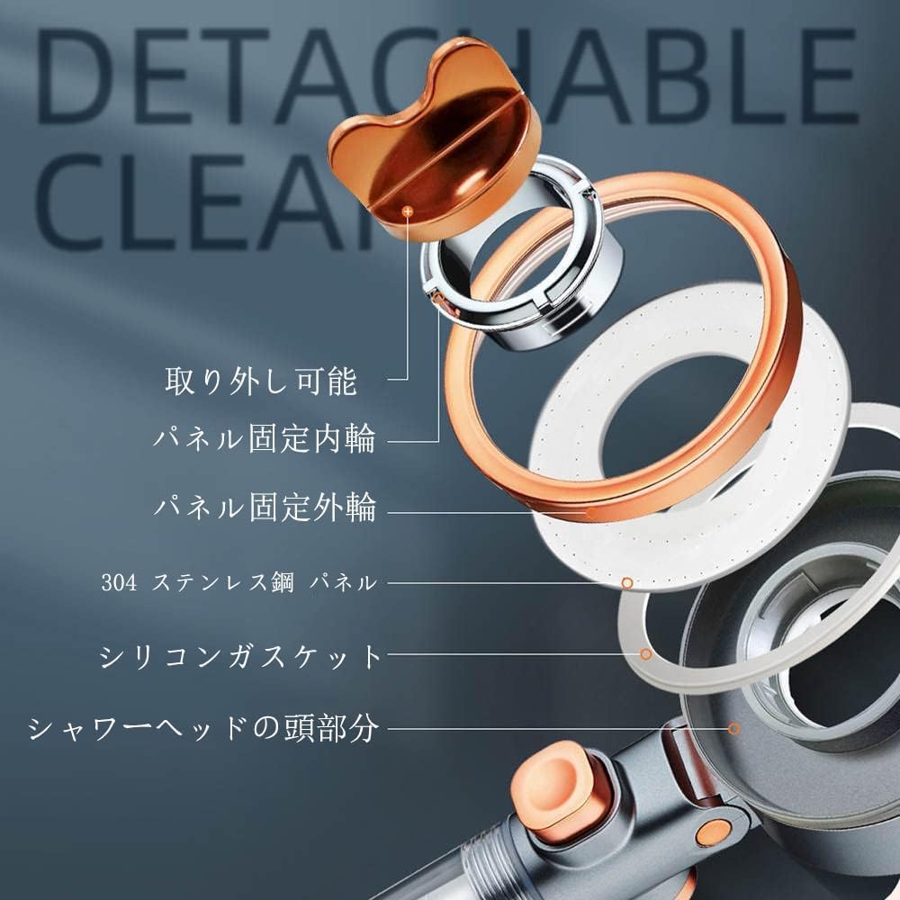 Shower Head Rinimie Ultimate Improved Shower Head Chlorine Removal Shower Mode Shower High Water Pressure Shower Head Up To Water Saving Rate Water