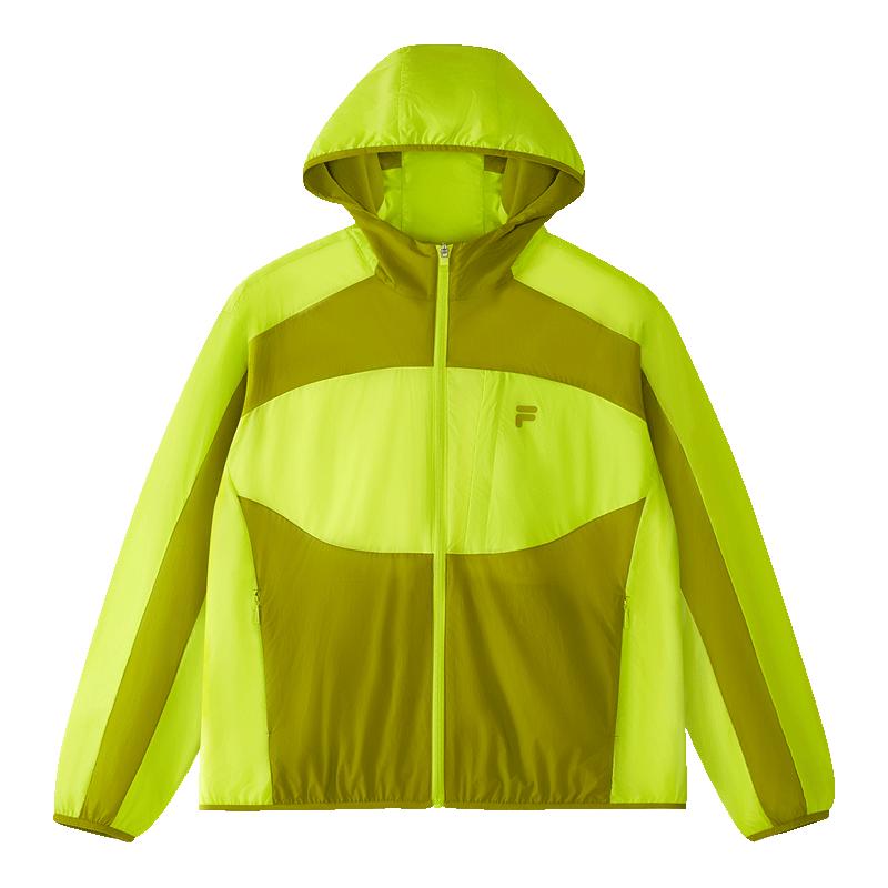 FILA FUSION Men s Color-Block Hooded Woven Jacket XL