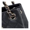 Chanel Diamond Pattern Leather Chain Shoulder Strap Caviar Grain Embossed Cowhide Hobo Bag Tote Bag Shopping Bag Messenger Bag Women'S Black
