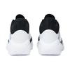 Anta Slip Resistant Abrasion Resistant Mid top Performance Basketball Shoes Men's Black White Gray 112131616S-1