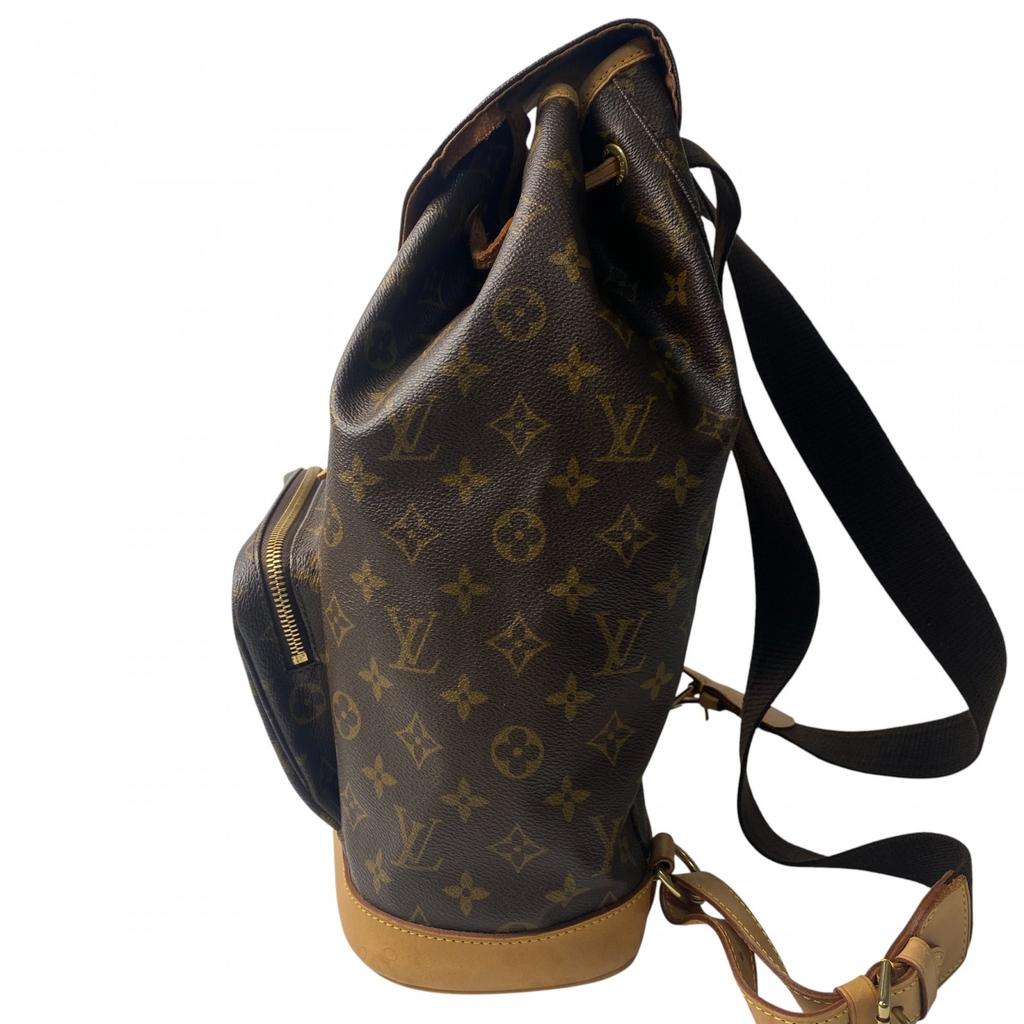 Used LOUIS VUITTONBackpack Â· Daypack Brown PVC/leather Women