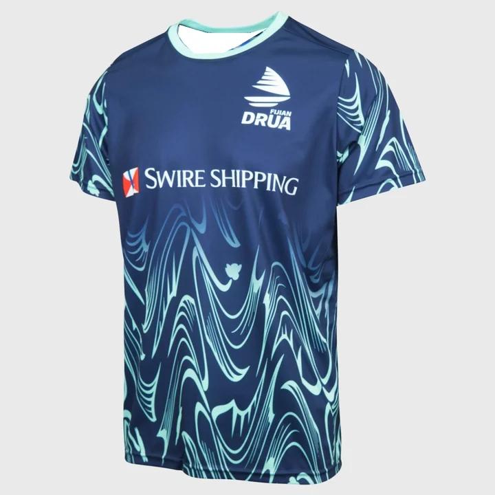 2026 New Fijian 3D Print Rugby Training Jersey Men Y2K T-shirt Oversize Suitable for Daily Wear and Training Wear
