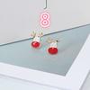 8 Styles of Stylish Women's Alloy Christmas Tree Earrings Christmas Gift Earrings.