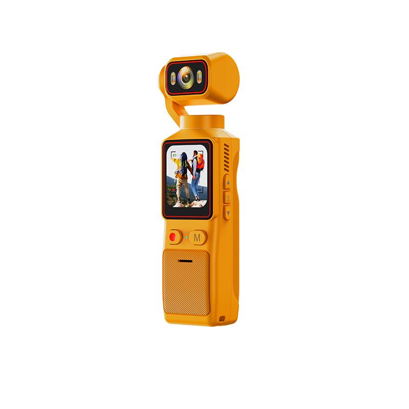 2K HD Rotating Lens Outdoor Sports Camera with WIFI & Handheld Screen