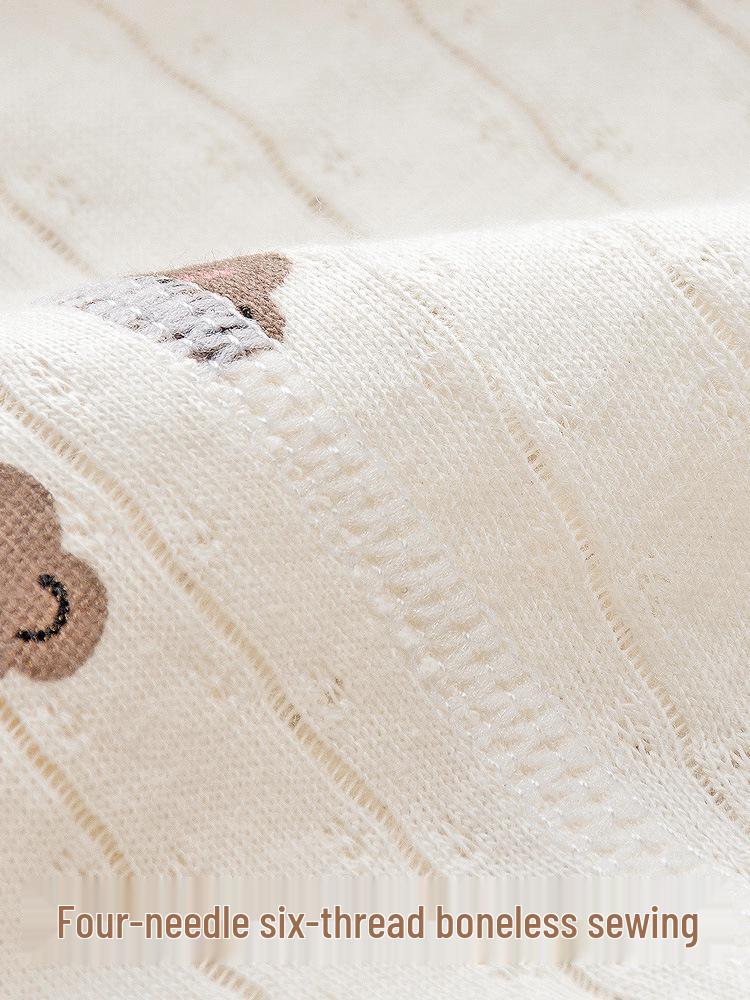 Ultra-dünner Sommer Baby Body - Langarm, Reine Baumwolle, Ohne Etikett, Atmungsaktiv, Bauchschutz