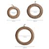 Round Jute Woven Pot Pad Heat Proof Pan Place-mat Coaster Pot Holders  Kitchen