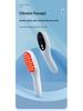 Red & Blue Light Electric Scalp Massager Comb with Hair Growth Oil