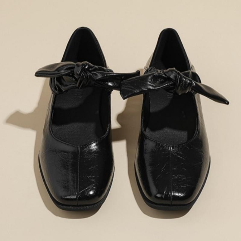 Fashion Women Soft Flats Sandals 2025 Summer New Fashion Butterfly Knot Flats Shoes Comfy Shallow Mouth Slip-on Daily Dress Women Flats