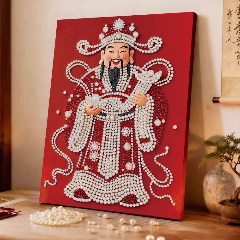 Handmade DIY Pearl Painting Set Independence Day 250th Anniversary Decorative Painting Dot Diamond Painting