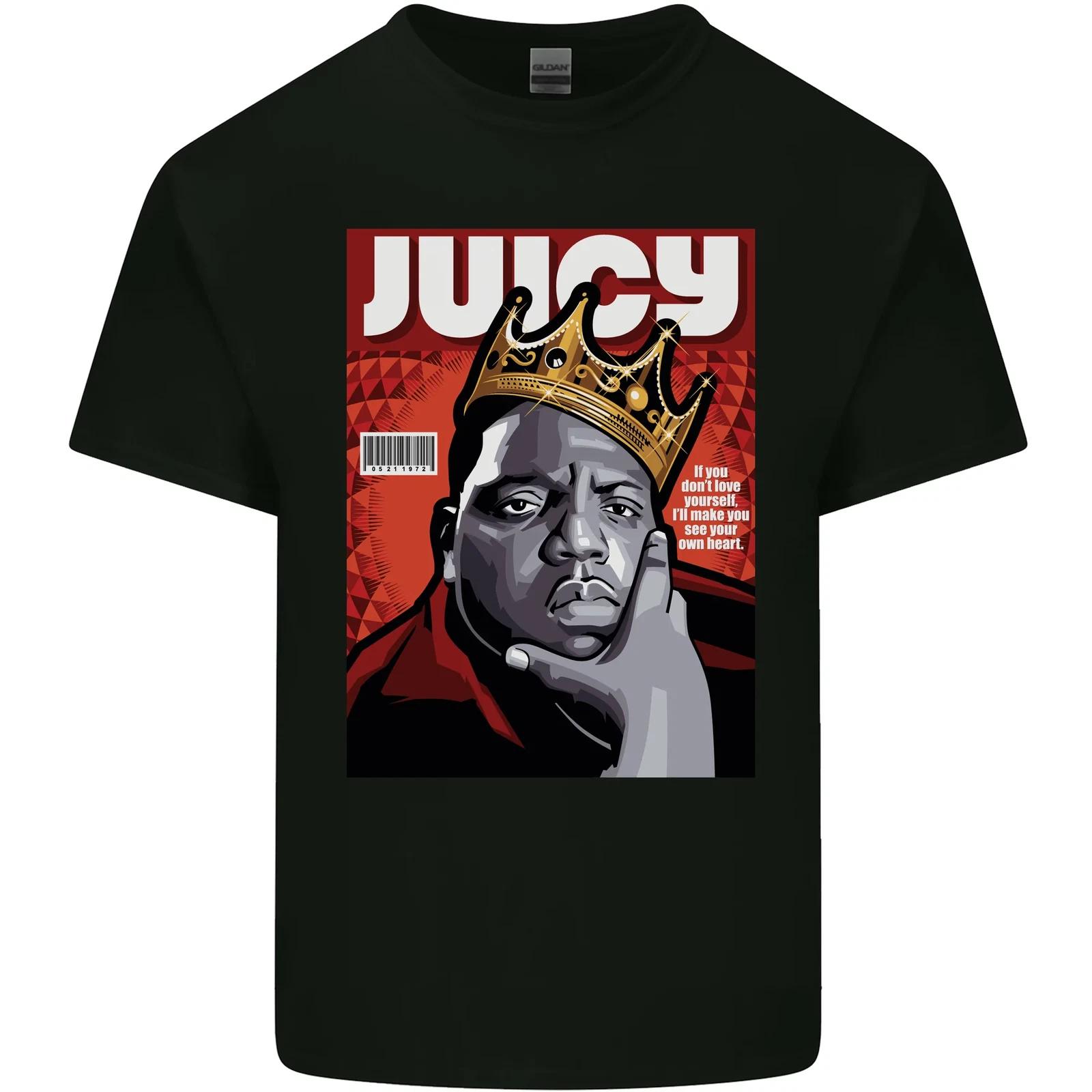 Juicy Rap Music Hip Hop Rapper Kids T-Shirt Childrens 4XL
