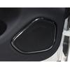 Styling Stick Stainless Steel ide Audio Speak Sound Cover Ring Circle Lamp Trim 4pcs For Volvo XC60 2018