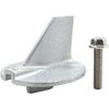 6E5-45371-01 Trim Tab Anode with Bolt for Yamaha Outboard 115-225 HP 2/4-stroke Motors 6E5-45371-01-00 18-6097