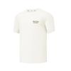 Comfortable Soft Moisture-Wicking Quick-Dry Antibacterial Cool Loose Short Sleeve T-Shirt Unisex Tops Cotton-Candy-White P225U004-0074