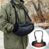Pocket Hand Warming Pouches Travel Gloves with Adjustable Strap, Hand Muff Hand Warmer Gloves Hand Wrist Warmer Gloves