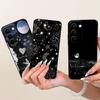 Per Realme C83 C100 Custodia per Telefono Floreale Margherita Estetica Luna Notte Modello Fiocco Funda Copertura Posteriore in Silicone Morbido Opaco Realme P4 Lite