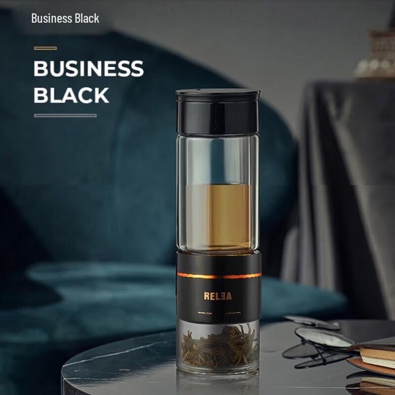 Wushengwu Tea Master Double-Layer Glass Tea Cup