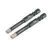 Hole Saw Drill Bit 5/6/8/10/12/14/16mm Black 2PCS 5 -16mm Diamond Length 10mm Drill Bits Marble Ceramic Tile Brand New
