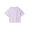 Nike Casual Solid Color Logo Short Sleeve Round Neck T-Shirt Women Tops Pink Purple DA0324-530
