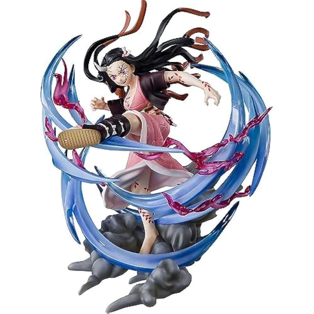 TAMASHII NATIONS Figuarts Zero Demon Slayer Kamado Nezuko Demon Slayer: Approx. 200mm PVC & ABS P...
