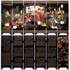 Chinese Style Desktop Lacquer Screen Ornament - Handmade Souvenir Home Decoration Gift
