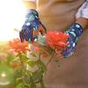 Microfiber Leather Gloves Anti-Tangle Thorn-Proof Gloves Women's Gloves Work Gloves  Planting