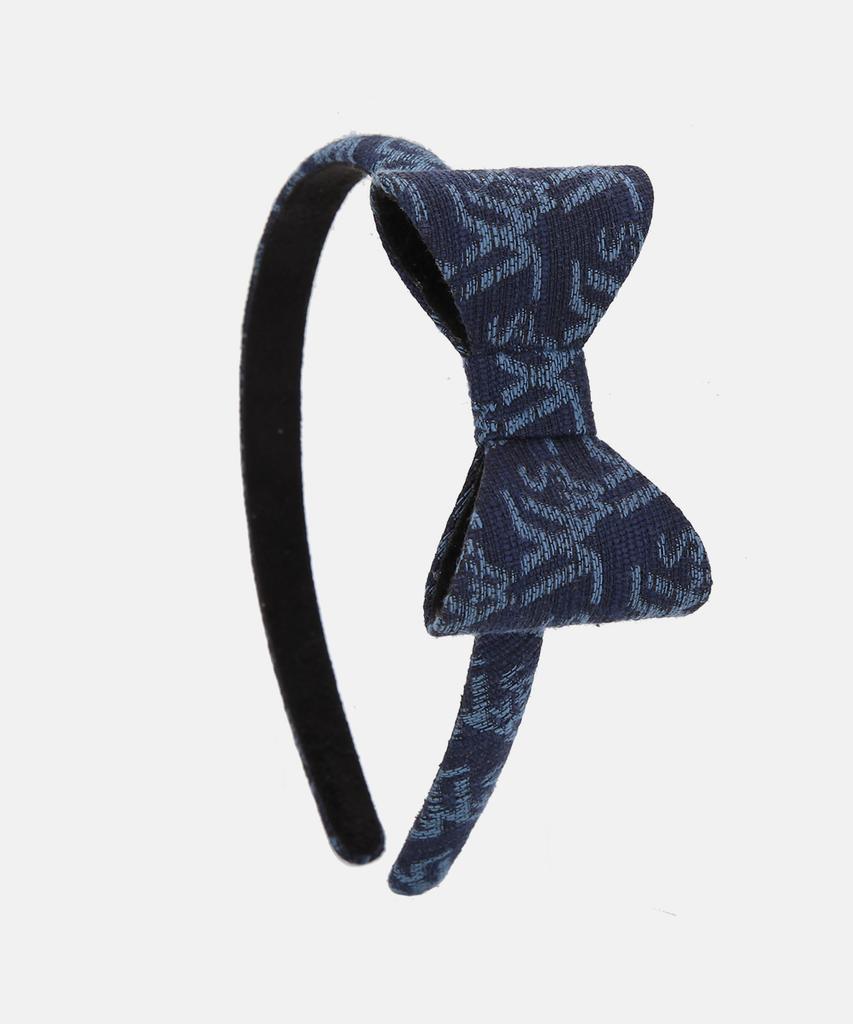 White Sands Denim-Like Jacquard Headband Kids Porto