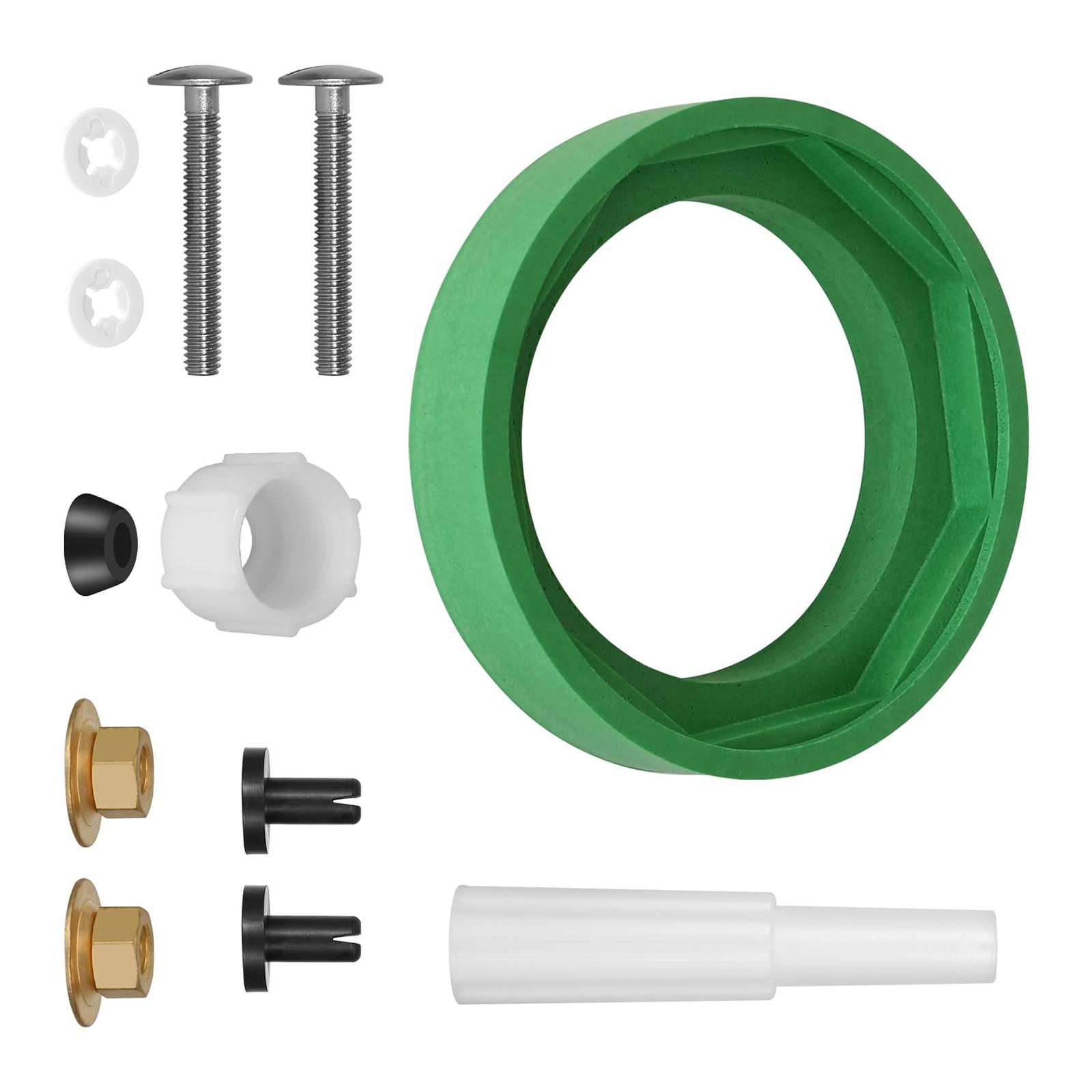 

Toilet Tank Repair Leakproof Gasket 3inch Toilet Tank Replacement Kits Toilet Tank to Bowl Coupling Kits Easy to Install 1