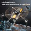 2025 New LF669 RC Drones Wide-angle 8K HD Professinal Duals Camera 4.5-inch Screen Remote Control 360° Obstacle Avoidance Quadcopter Toys