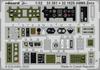 Eduard Mitsubishi Zero Fighter Model 52 Interior Etching Parts Plastic Model Kit Parts EDU321025 1/32 (for Tamiya) (Airplane)