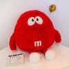Chocolate Bean Doll Plush Toy Girls Sleeping Pillow Doll Rag Doll Gift for Best Friends and Children