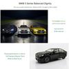 BMW 5 Series Mini Car BMW 530i 1:24 Diecast Mini Car, Option 3 : White/Yellow/Black