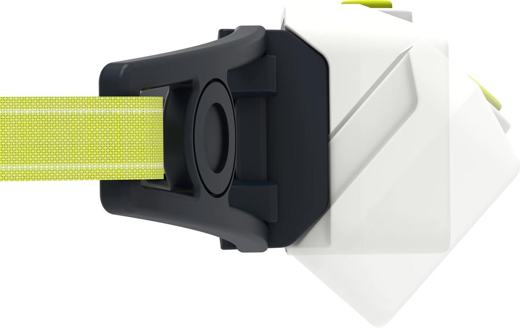 Ledlenser NEO1R LED 502720 Japanese White/Lime Headlamp, Rechargeable, Ultra-Lightweight, 39g, Compact, Outdoor, Running, White/Lime Green, [Official