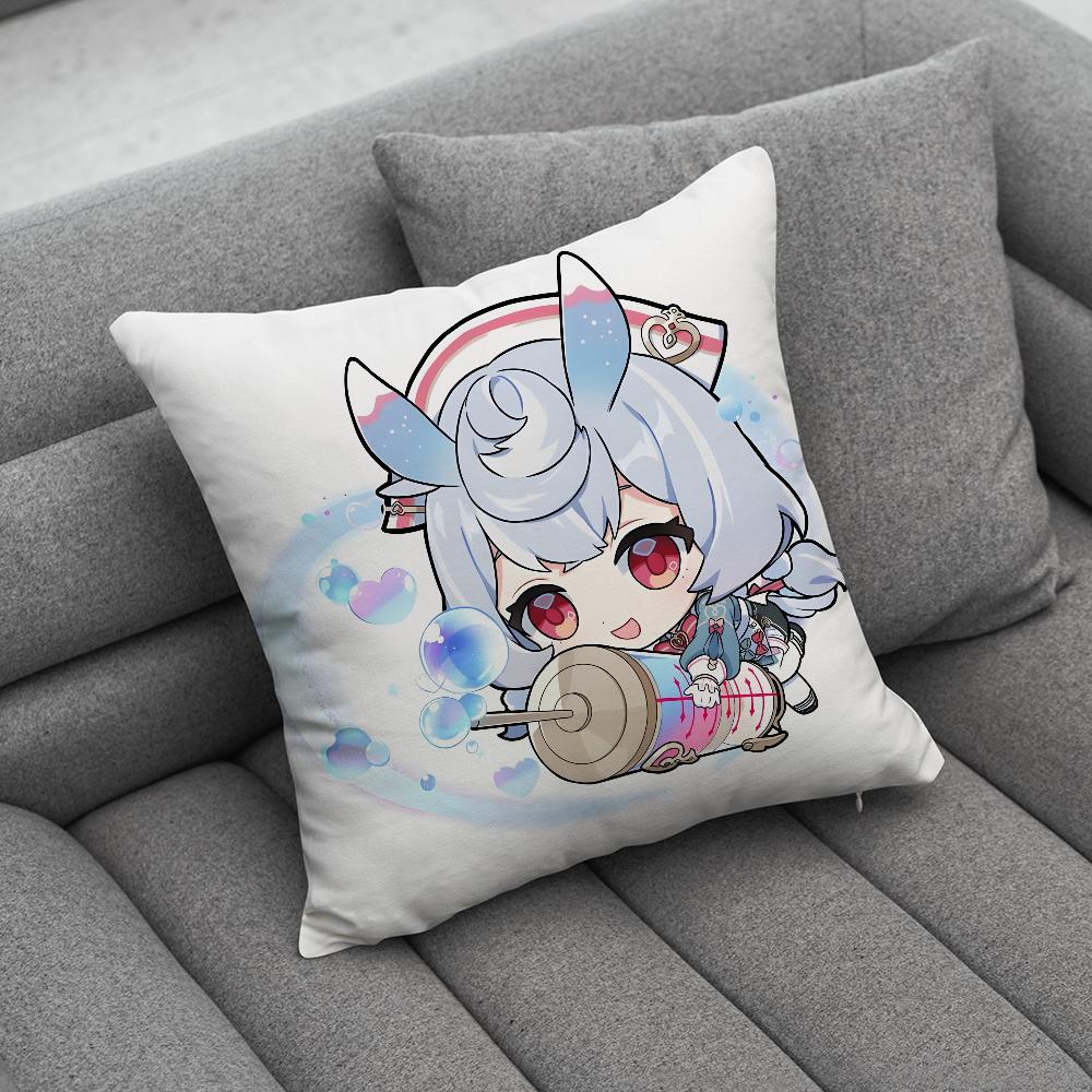 GGenshin Impact Sigewinne Pillow Case Soft Cushion Cases for Farmhouse Sofa Decor Home Decorations and Protector
